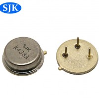 sjk电子元器件压电晶体频率元件TO-39声表滤波器433.92MHz